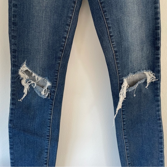 Paige Ripped Skinny Jeans (Monica) - Picture 3 of 7